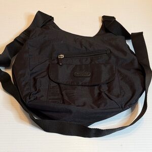 Baggallini Black Nylon Crossbody Bag